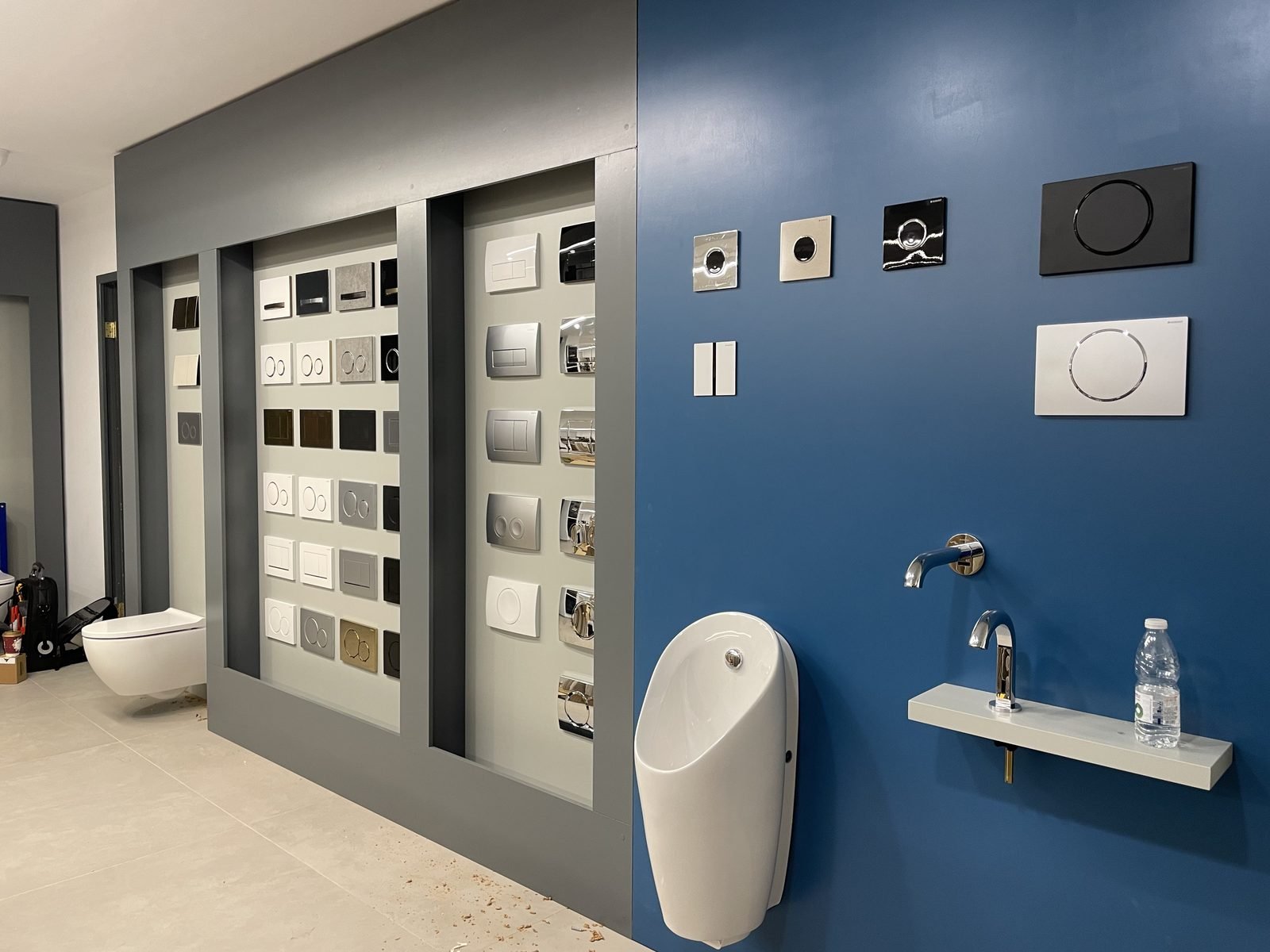 Showroom Geberit που κατασκευάσαμε για κατάστημα